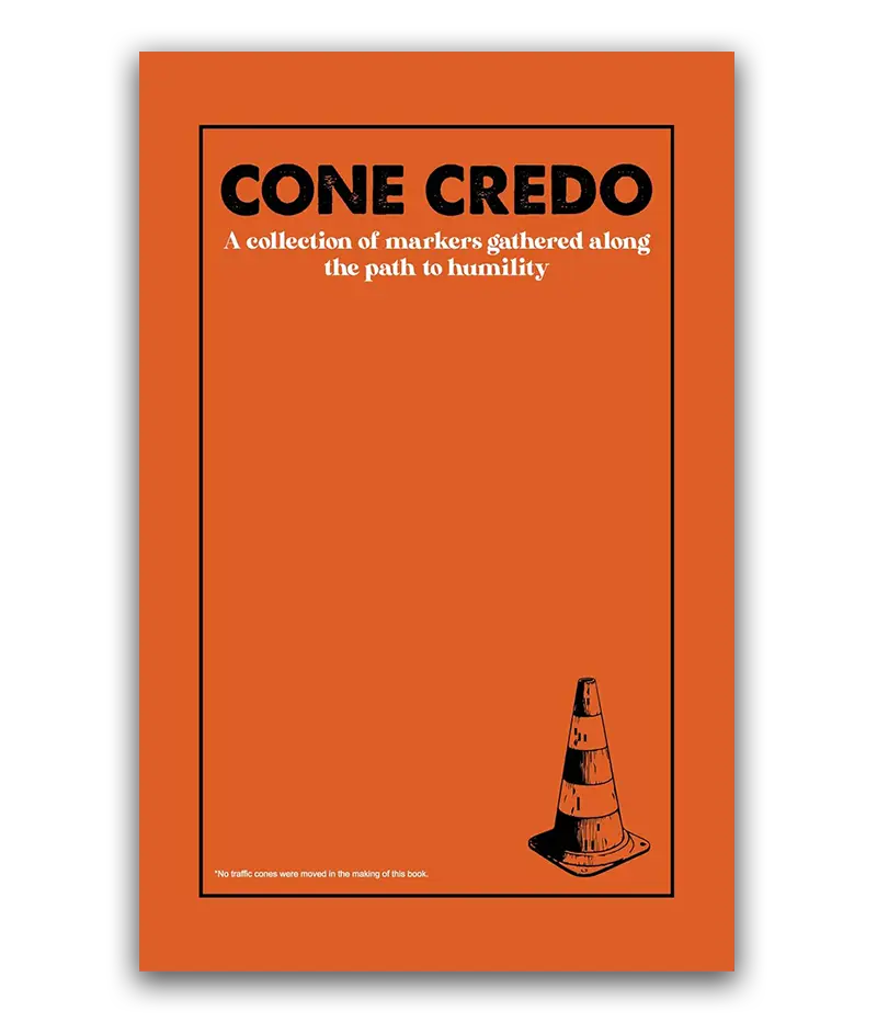 Cone Credo books - cover of the first cone credo book